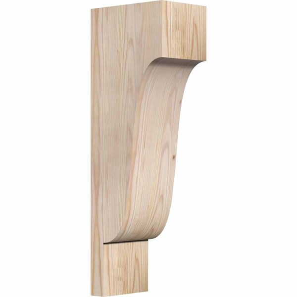 Ekena Millwork Newport Smooth Corbel, Douglas Fir, 5 1/2"W x 8"D x 24"H COR06X08X24NEW00SDF - main